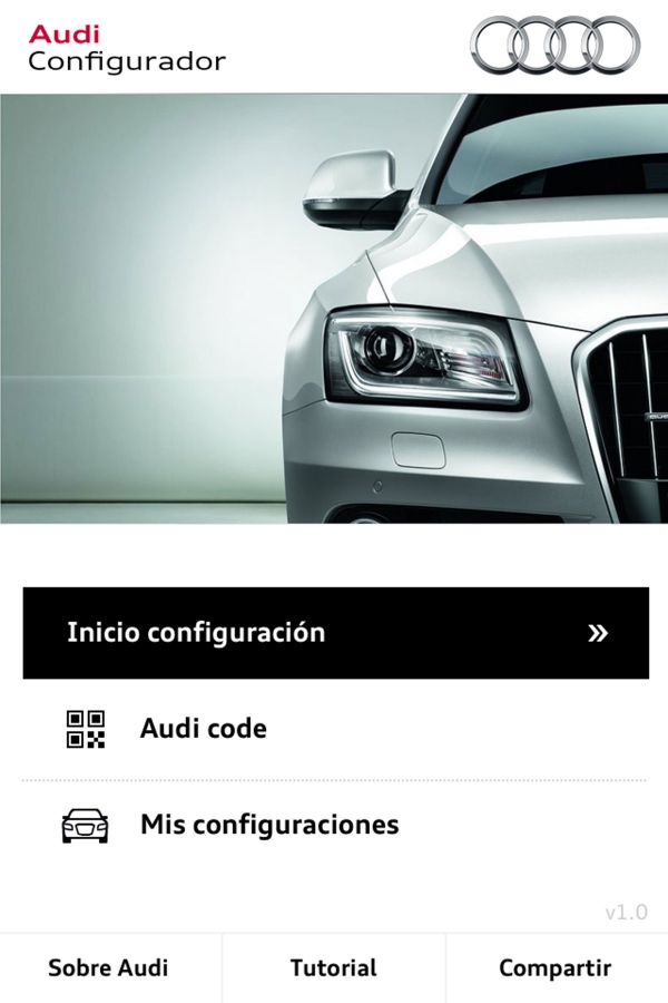 Audi lanza una nueva app configurador para Iphone y Ipad